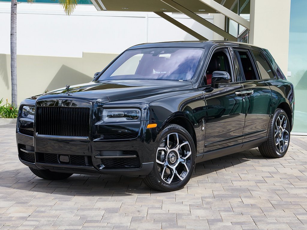 Rolls Royce Cullinan in display